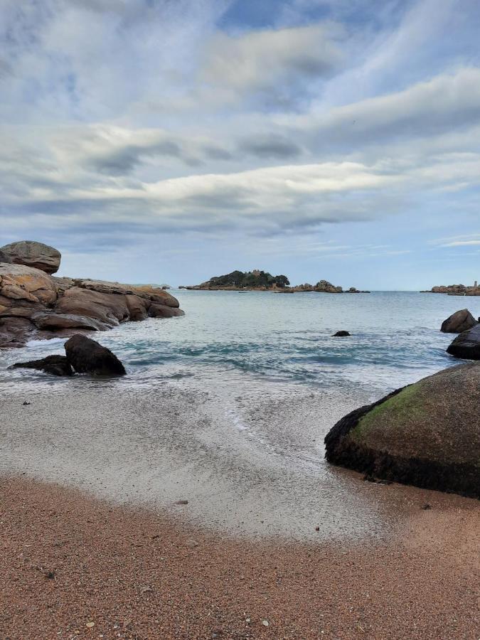 Appartement Plage De Trestraou 45M2 Perros-Guirec Dış mekan fotoğraf